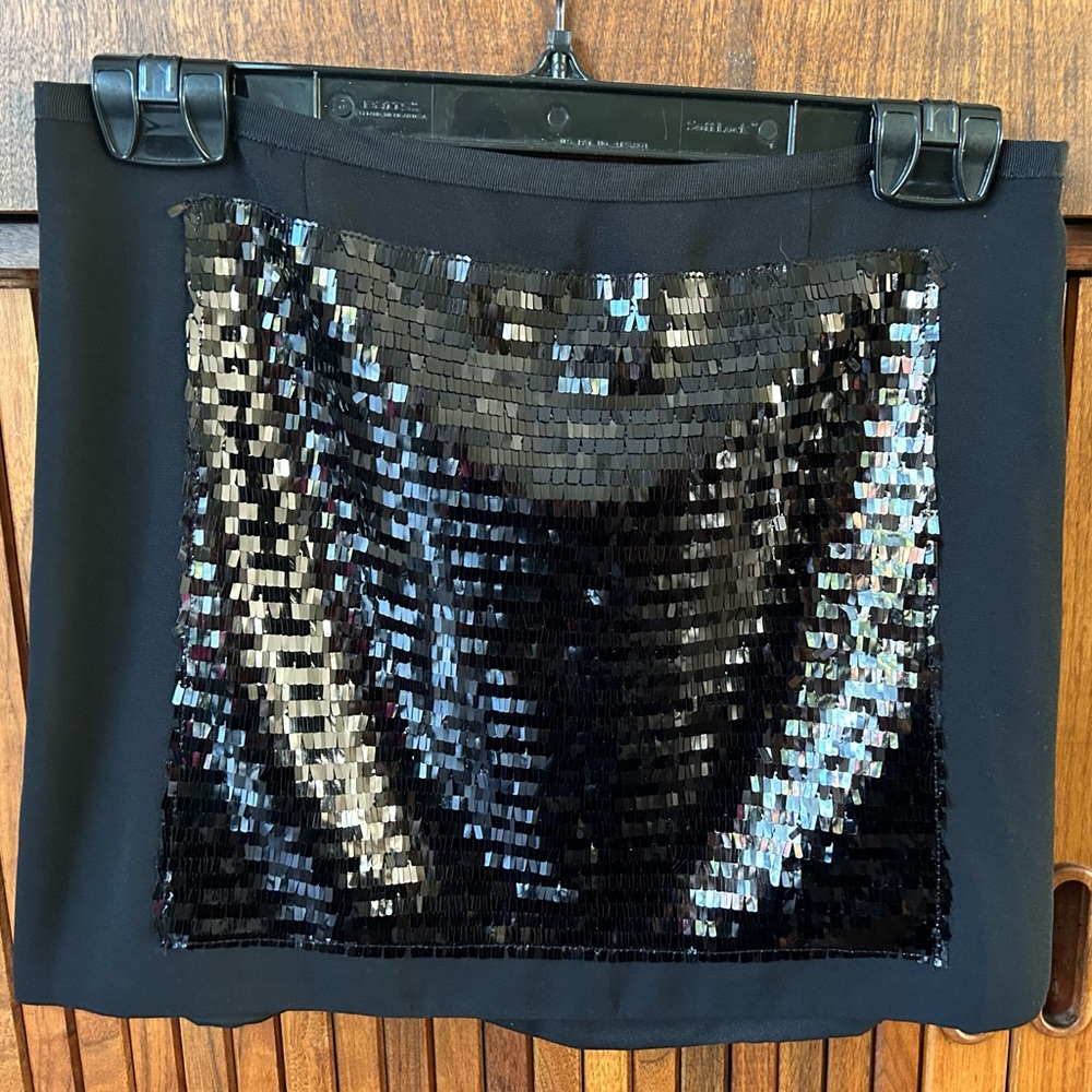 Rachel Roy Mini Black Skirt